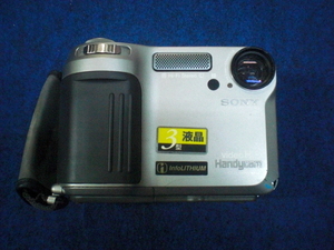 *SONY видео камера портативный cam HANDYCAM CCD-SC55 Hi8 8 мм лента [ Junk!!]*(2663)