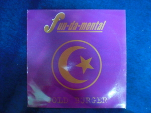 レコード　fun da mental GOLD BURGER LP　（2306）