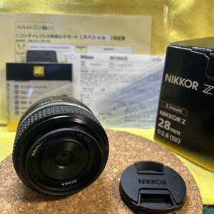 Nikkor Z 28mm f/2.8 スペシャルエディション(新品同様) 一応開封しましたが新品です。一度も撮影しておりません。