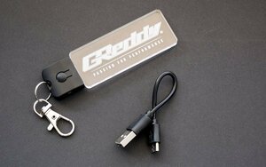 新品 トラスト グレッディ LED キーホルダー ゲーミング キーホルダー GReddy Trust