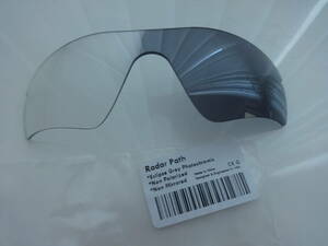 処分価格！！！★オークリー レーダーパス用 カスタム 調光レンズ　Radar Path Grey Photochromic 