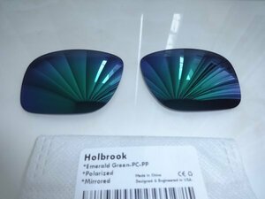 ★ オークリー HOLBROOK ホルブルック用 カスタム 偏光 ハイグレードレンズ GREEN