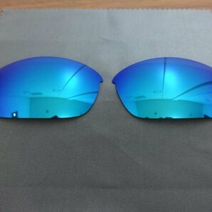 処分価格！★オークリー フラックジャケット用 カスタム偏光レンズ ICE BLUE Color Polarized 新品 Oakley Flak Jacket Sunglassesの画像1