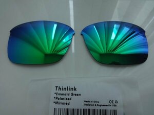 処分価格！OAKLEY オークリーthinlink OO9316用 カスタム偏光 レンズ GREEN Color シンリンク