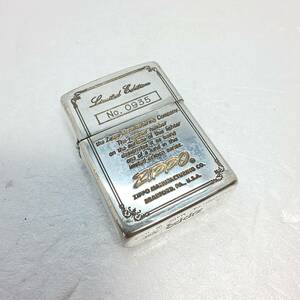 ◎ジッポー◎ZIPPO Limited Edition ビンテージオイルライター 限定品 シルバー仕上げ 1992年アメリカ製 ジッポ 即発送