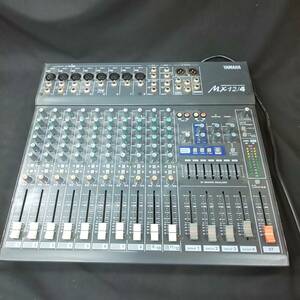 ◎ヤマハ◎YAMAHA MIXING CONSOLE MX12/4 アナログミキシングコンソール リバーブ機能搭載 往年の名機 通電確認済 中古現状 即発送 