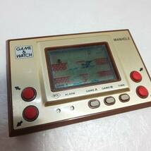 ◎任天堂◎Nintendo MH-06 マンホール(MANHOLE) GAME&WATCH ゲーム＆ウォッチ（ゲームウォッチ）ゴールドシリーズ 即発送 _画像2