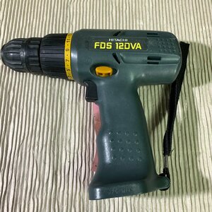 【中古】【ジャンク扱い】HITACHI 12mmコードレスドライバドリル FDS12DVA　to001