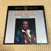 非売品 LP ヴェルディ 歌劇 オテロ Otello 指揮 カラヤン SLC 7050 レコード クラシック オペラ 収集品 コレクション_画像1