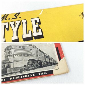 1205 T.M.S. STYLE BOOK スタイル ブック 10冊セット 1948年～1955年 鉄道模型図集 鉄道冊子の画像8