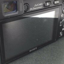 1205【ジャンク/ボディのみ】 SONY ソニー α6000 アルファ ILCE-6000 ブラック ミラーレス デジタル一眼レフカメラ APS-C デジカメ_画像10