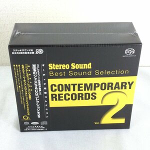 1205【未使用品】 Stereo Sound Best Sound Selection 「CONTEMPORARY RECORDS Vol.2」 ジャズ CD 5枚組 ②