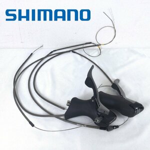1205【ジャンク】 SHIMANO シマノ 105 ST-5600 10S デュアルコントロールレバー STIレバー 左右セット ロードバイク