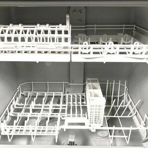 1205 Panasonic パナソニック 電気食器洗い乾燥機 食器洗浄機 食洗機 NP-TH2-W ホワイト 2019年製 庫内容積50L 食器点数40点の画像4