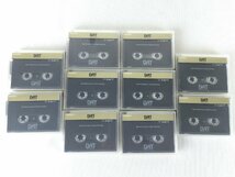 1205【未使用品】 SONY ソニー 10DT-120RA デジタルオーディオテープ DATテープ 120分 10本セット_画像3
