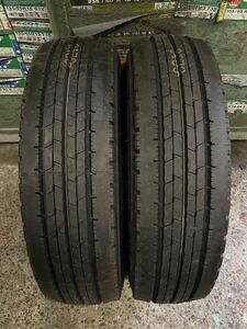 2024年製 バリ溝 イボ付き DUNLOP ENASAVE SPLT 50 M 205/75R16 113/111N LT 中古品 2本 直接の受け渡し可能 (K)