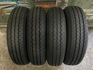 2023年製 バリ溝 イボ付き TOYO H11 トーヨー 155/80R14 88/86N LT 中古品 4本 直接の受け渡し可能 (K)