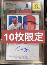 10/10 ラストナンバー 直筆サイン 大谷翔平 AUTO TOPPS 2024 WBC ドジャース エンゼルス カード 山本由伸 ohtani 鑑定済 PSA Beckett _画像1