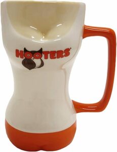 HOOTERS girls beer mug mug (f-ta-z)