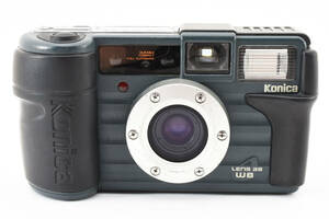 【美品】コニカ 現場監督 Konica Genbakantoku 28 WB 35mm Point & Shoot Film Camera コンパクト フィルムカメラ #135