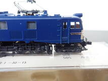 KATO 306-3 EF58 ブルー 電気機関車 鉄道模型 Nゲージ 動作未確認 現状品 激安１円スタート_画像8
