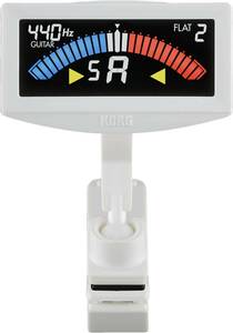 KORG( Korg ) guitar / base for clip tuner PitchCrow-G AW-4G WH white ±0.1 cent. height .