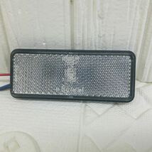 新品 バイク スクーター LED テールランプ クリアー 2個セット 12V 単車 電飾 ブレーキランプ_画像5