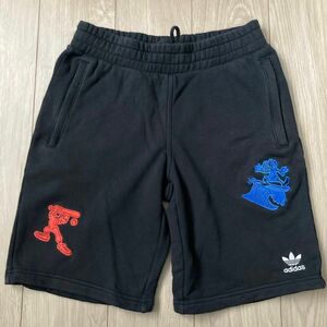 ハーフパンツ ブラック adidas アディダス originals ディズニー