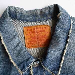 【大戦モデル/ビッグサイズ】 LEVI'S VINTAGE CLOTHING【 S506XX ビッグE デニムジャケット 】42 ファースト 1ST 日本製 加工モデル2404677の画像2