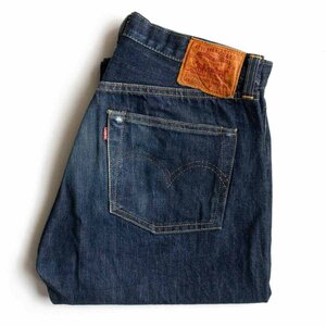 【バレンシア製】 LEVI'S 【 44501 大戦モデル / S501XX ビッグE デニムパンツ 】32×36 インディゴ 555 アメリカ製 2405087