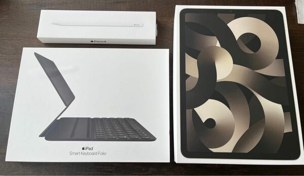 iPad AIR 5 Smart Keyboard Folio Apple pencil 第2世代