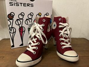 CONVERSE ヒールスニーカー　※未使用（裏地に染みあり）