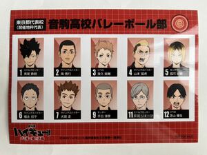  театр версия Haikyu!!!! мусор выбрасывать место. решение битва no. 6. входить место человек подарок игрок название . способ фотографии звезд звук пешка средняя школа привилегия полировка чёрный хвост 