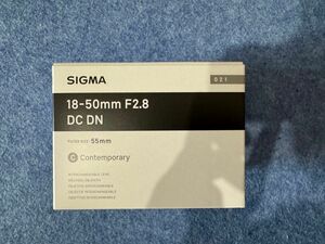 【新品】SIGMA SONY Eマウント レンズ 18-50mm F2.8 DC DN 富士フイルム用　新品未開封
