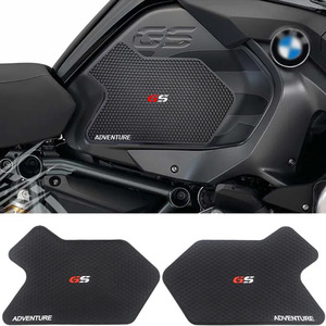 目玉 BMWサイドタンクパッド2p 全2色 BMW R1200GS ADV R1250GS LC GS アドベンチャー サイド タンク パッド 保護 ロゴ ブラック ホワイト