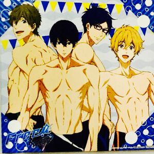 Free! ハイ☆スピード！ ミニクリアファイル 3種 KIRIN オリジナル ちりめん風 風呂敷 