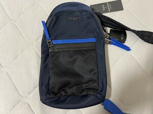 トゥミ　TUMI　ショルダーバッグ　斜めかけ　肩掛け　ネイビー　未使用