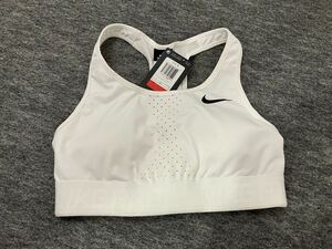 NIKE レディース　スポーツブラ　サポートタイプ Lサイズ　ホワイト　新品未使用品