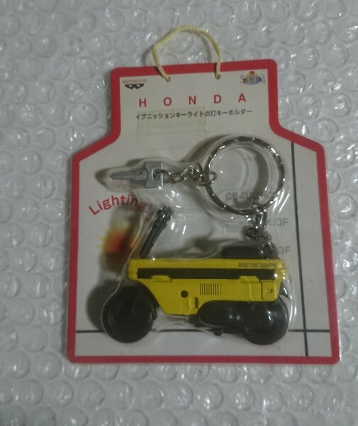 HONDA イグニッションキーライト点灯キーホルダー モトコンポ BANPRESTO バンプレスト