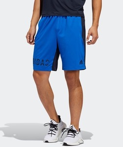 「adidas」 ショートパンツ X-LARGE ブルー メンズ
