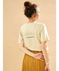 「Ungrid」 半袖Tシャツ FREE ベージュ レディース