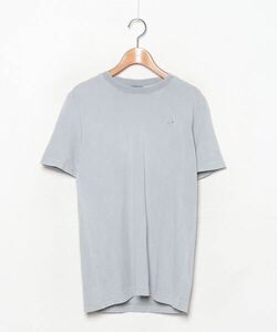 「LACOSTE」 半袖Tシャツ SMALL ライトグレー メンズ