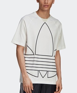 「adidas」 半袖Tシャツ X-LARGE ホワイト メンズ