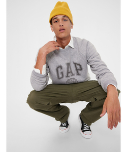 「GAP」 スウェットカットソー M グレー メンズ_画像1