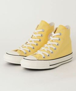 「CONVERSE」 ハイカットスニーカー 22.5cm イエロー レディース