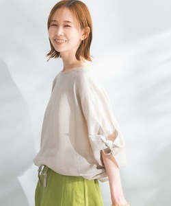 「URBAN RESEARCH ROSSO WOMEN」 7分袖ブラウス FREE ライトベージュ レディース