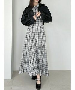 「dazzlin」 半袖ワンピース SMALL ブラック レディース