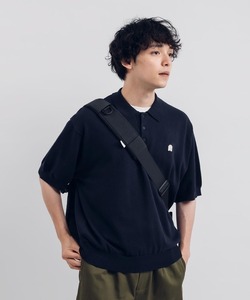 「MUHET」 半袖ニット MEDIUM ネイビー レディース