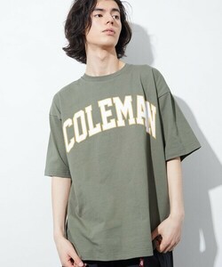 「Coleman」 半袖Tシャツ LARGE モスグリーン メンズ