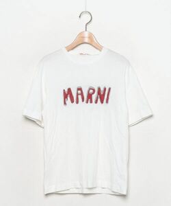 「MARNI」 「KIDS」半袖Tシャツ 10Y オフホワイト キッズ